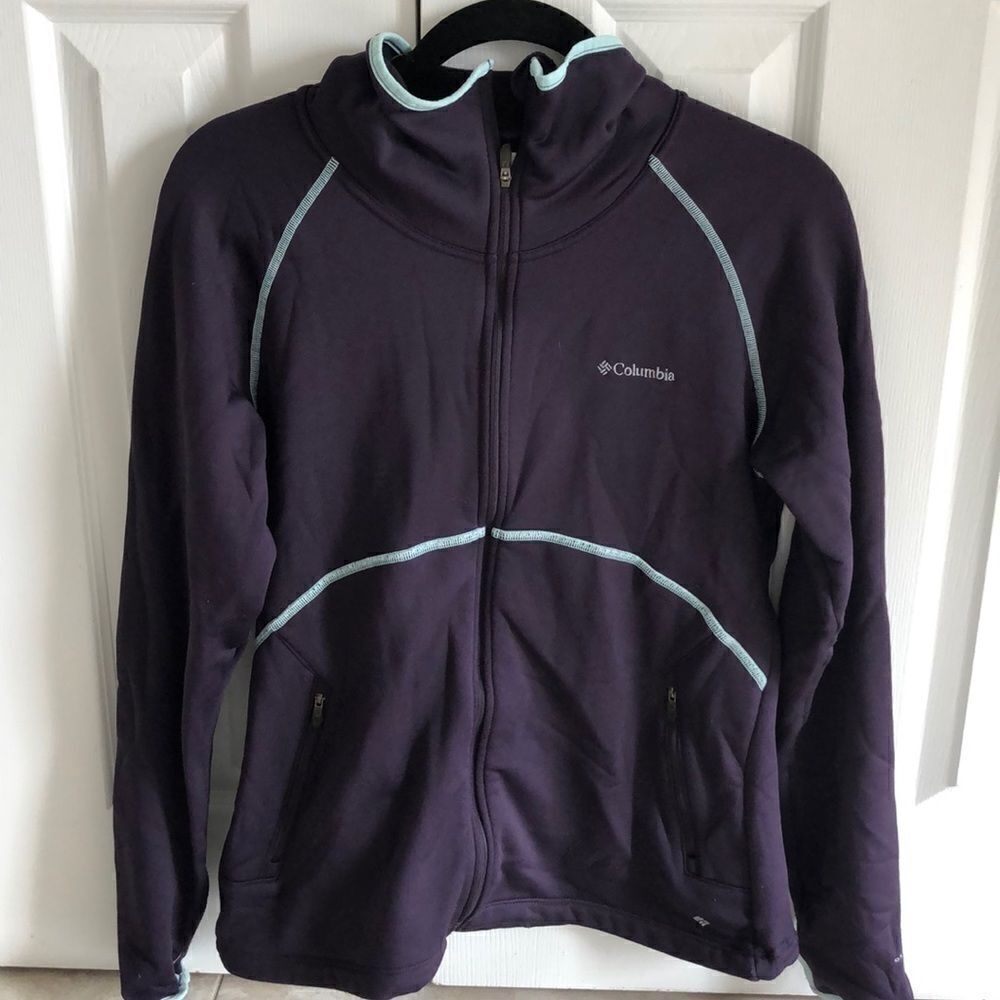 Columbia Women’s Omni Wick Zip-up Purple Jacket